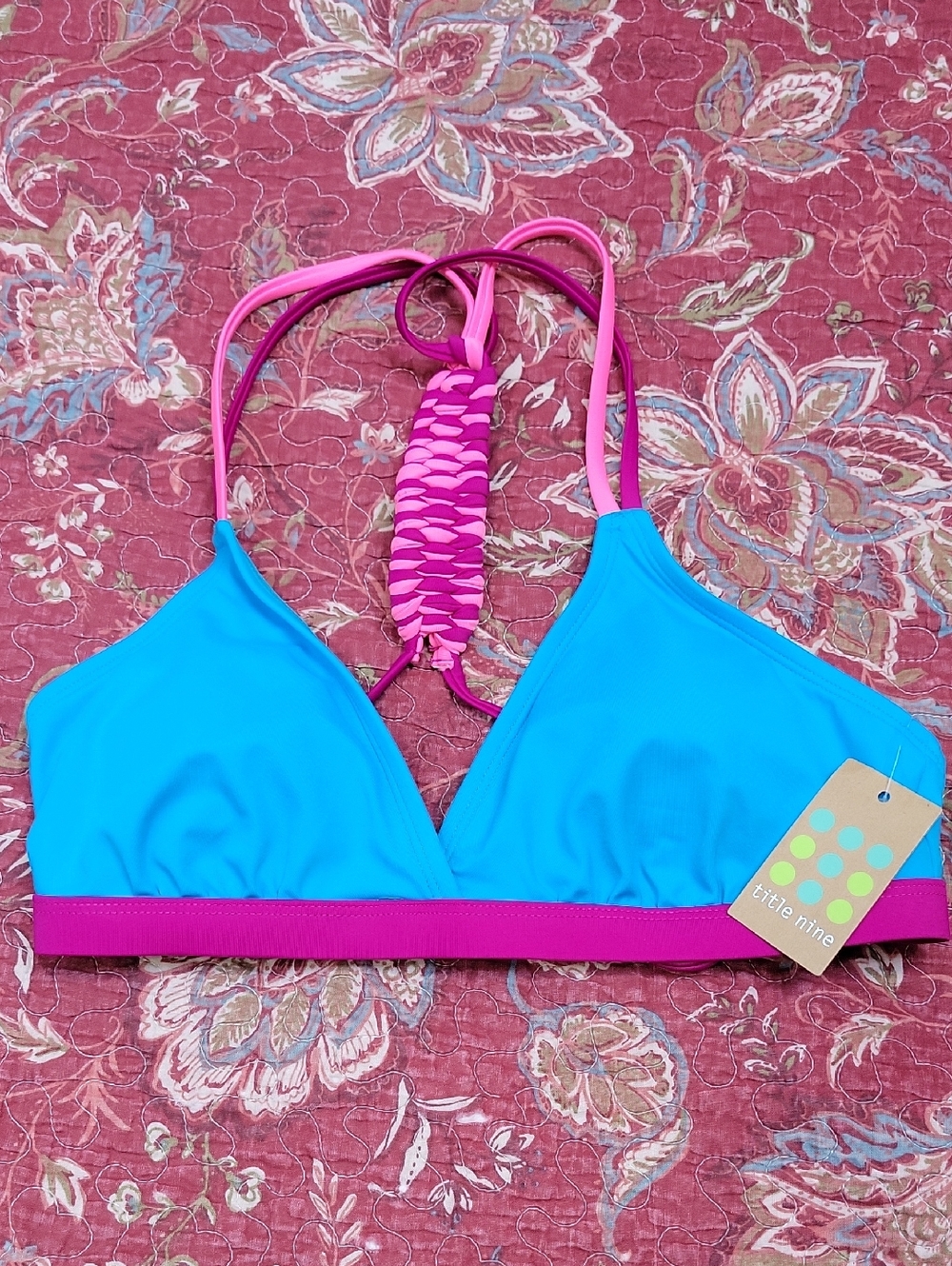 NWT- Title Nine ‘Impossible’ Bikini Top - Picture 4 of 6